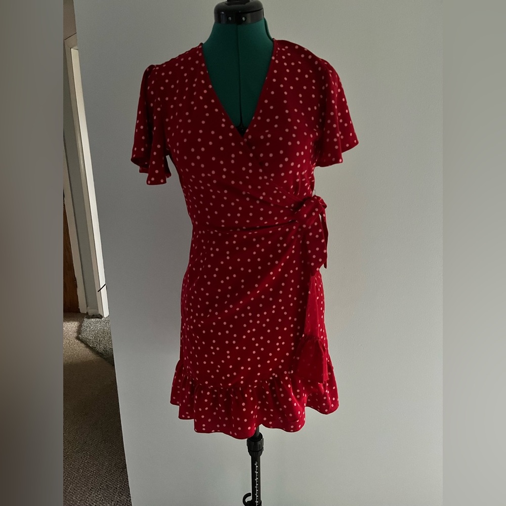 Polka Dot Lace Dress